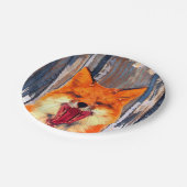 Fox bos Papier Bord (Gekanteld)