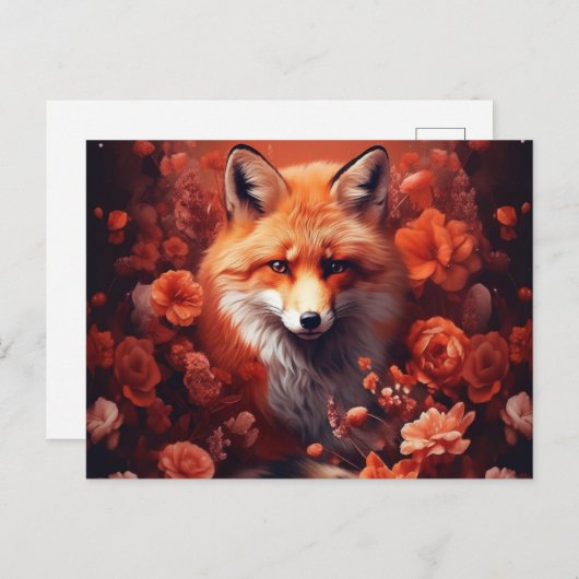 Fox Briefkaart (Voorkant / Achterkant)