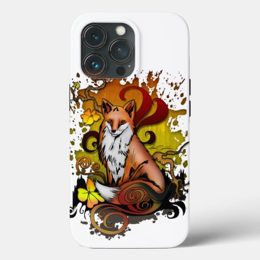 Fox buitenshuis Case-Mate iPhone case (Achterkant)