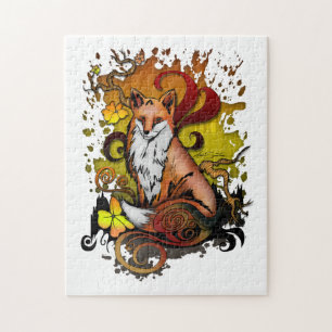 Fox buitenshuis legpuzzel