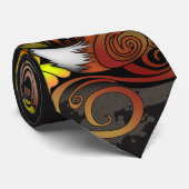 Fox buitenshuis stropdas (Opgerold)