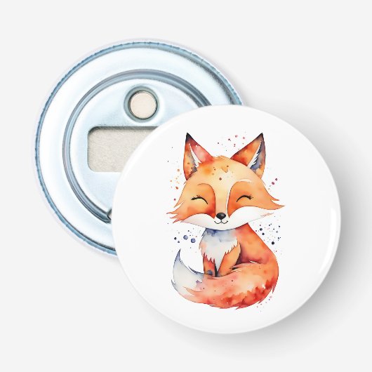 Fox Button Flesopener (Voorkant)