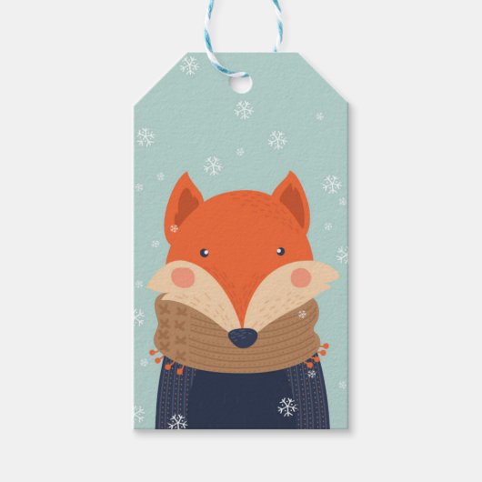 Fox Cadeaulabel (Voorkant)