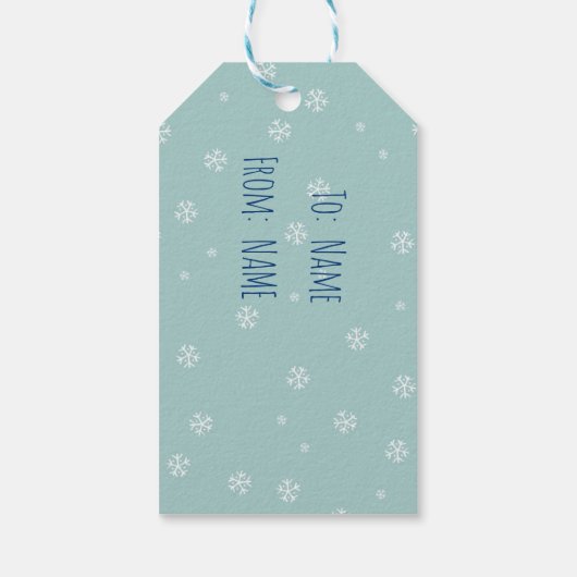 Fox Cadeaulabel (Achterkant)