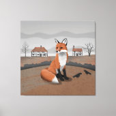 Fox Canvas Afdruk (Voorkant)