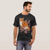 Fox Cherry Blossom T-shirt (Voorkant volledig)