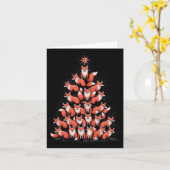 Fox Christmas Tree Fox Xmas Tree Dames & Kamp; Jon Kaart (Gele Bloem)