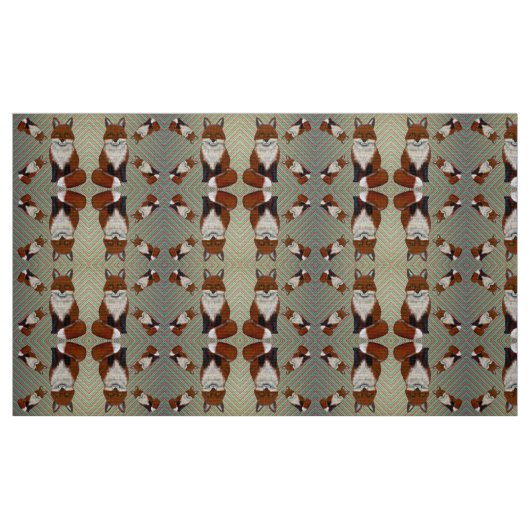 Fox Circle Stof (Fat Quarter)
