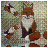 Fox Circle Stof (Close Up)