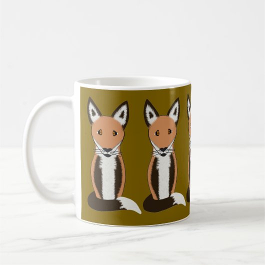 Fox Coffee and Tea Mug Koffiemok (Links)
