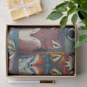 Fox Collage Decoupage Tissue Paper Tissuepapier (Geschenk)