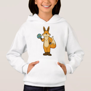 Fox comme joueur de volleyball avec volleyball