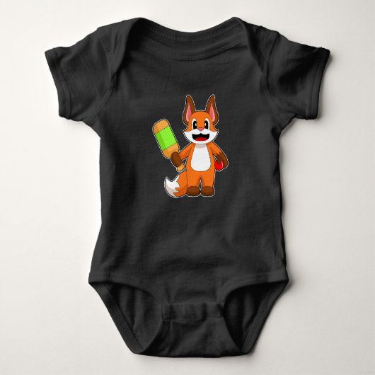 Fox Cricket bat Romper (Voorkant)