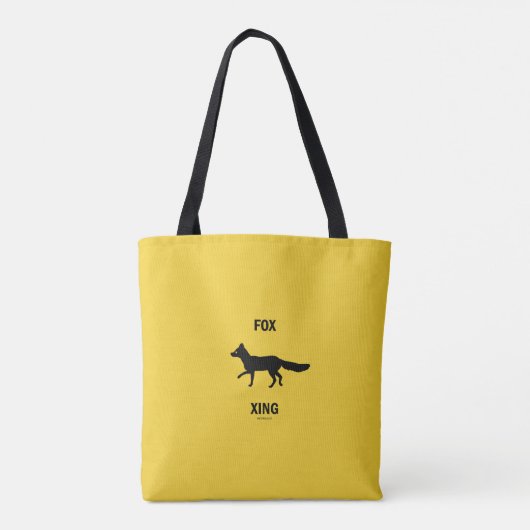 Fox Crossing Bag Draagtas (Achterkant)