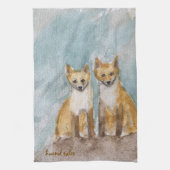 Fox Cub handdoek (Verticaal)