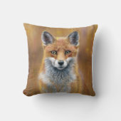 Fox Cushion.  Kussen (Voorkant)