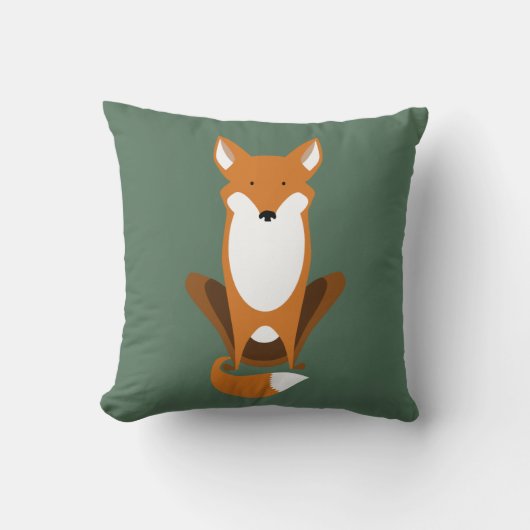Fox Cushion Kussen (Voorkant)