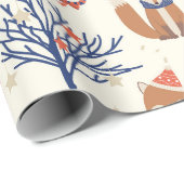 Fox Cuties (grootschalig) Cadeaupapier (Rol Hoek)