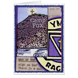 Fox de camp : Crête de bibles avec le logo de