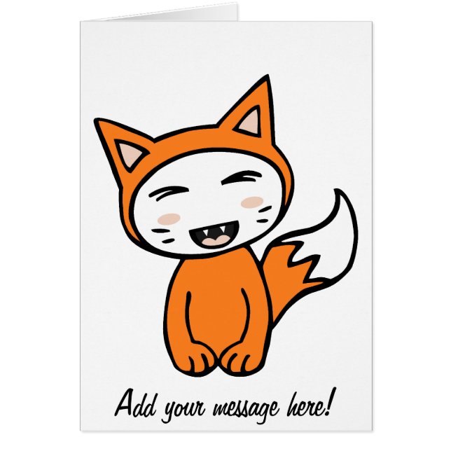 Fox de Kawaii (Devant)