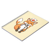 Fox de médecin ou d'infirmière dessinant le carnet (Côté gauche)