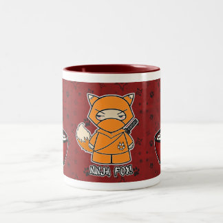 Fox de Ninja ! Avec la tasse de bol de riz