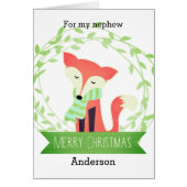 Fox de Noël de neveu (Devant)