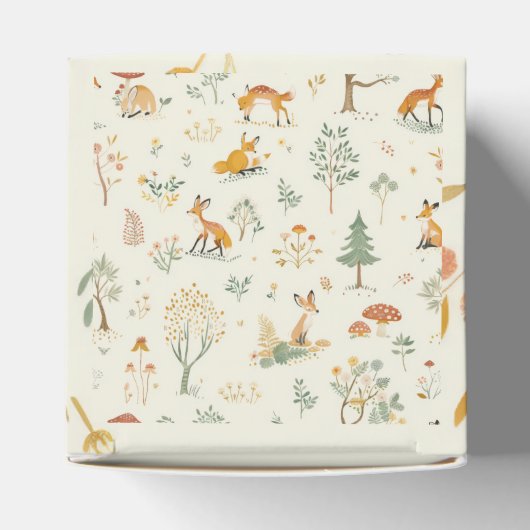 "Fox Delight Cadeaubox" Bedankdoosjes (Bovenkant)