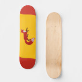 Fox  Design Skateboard (Voorkant)