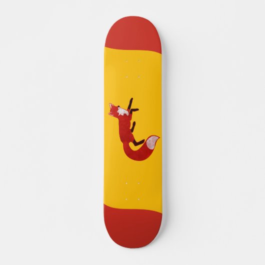 Fox  Design Skateboard (Voorkant)