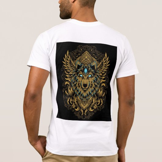 Fox Design Tshirt (Achterkant)