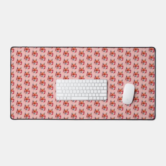 Fox Desk Mat (Keyboard & Muis)