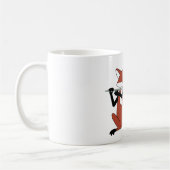 Fox die de Flute afspeelt Koffiemok (Links)