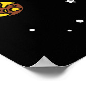 Fox-dieren in de ruimte poster (Hoek)