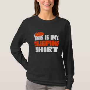 Fox Dit is mijn slaapkamer T-shirt