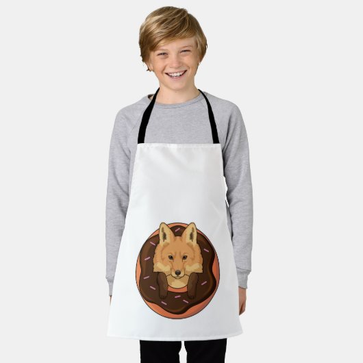 Fox Donut Schort (Gedragen)