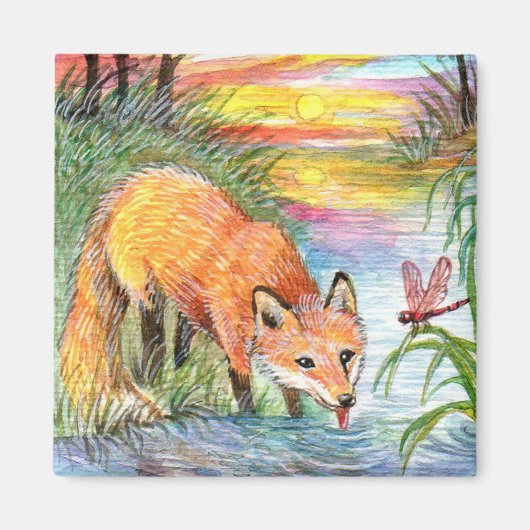 Fox Drink bij Riverside Magneet (Voorkant)