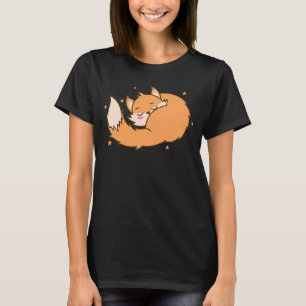 Fox droaming Animal Natuur Environment red Fox T-shirt
