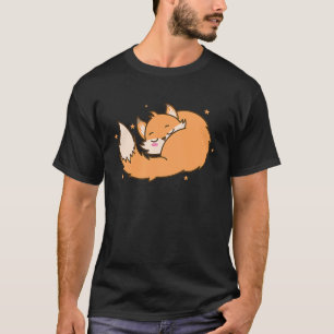 Fox droaming Animal Natuur Environment red Fox T-shirt