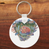 fox earth day sleutelhanger (Achterkant)