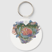 fox earth day sleutelhanger (Achterkant)