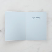 Fox en de volle maan om middernacht kaart (Binnen)