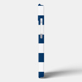 Fox- en Navy Stripes iPad-tas Case-Mate iPhone Case (Achterkant / Links)