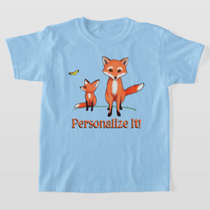 Fox en Son T-shirt