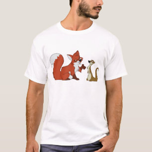Fox en Weasel Talk T-shirt