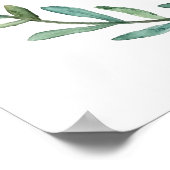 Fox en Wreath Woodland Poster (Hoek)