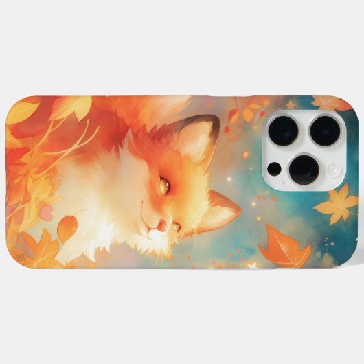 Fox Enchanted Autumn Case-Mate iPhone Case (Achterkant (horizontaal))