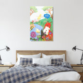 Fox et la fée sur toile (Insitu(Chambre))