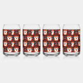 Fox Et Nature Art Populaire Nordique (Gauche)