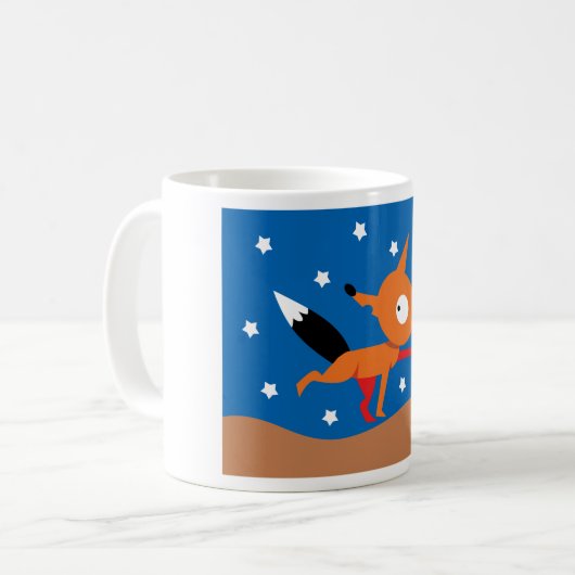 Fox Et Stars Mug (Devant gauche)